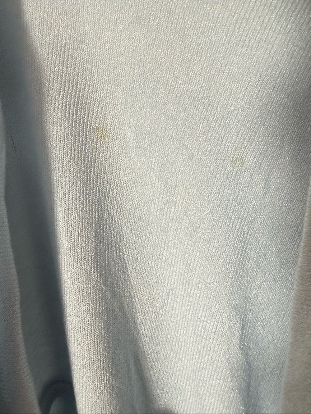 Lioness Field of Dreams Maxi Dress Soft Blue Off Shoulder Knit AU 8 / Small NWT - Picture 6 of 9